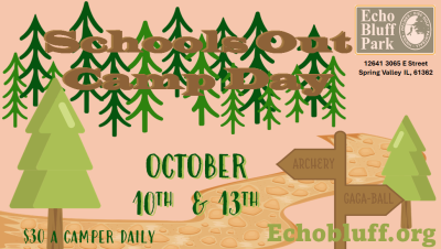 Schools Out Camp Day Oct 10th
